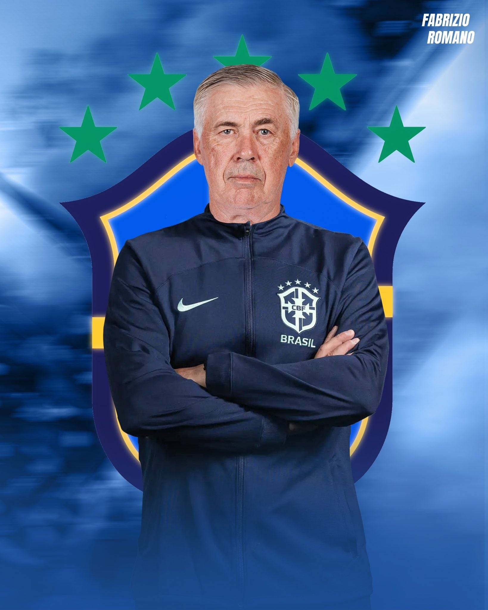 冲击6星！曝安切洛蒂与巴西队达协议 带队征战2026世界杯